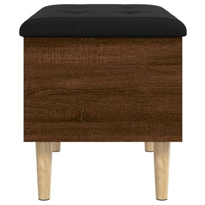 vidaXL Úložná lavička hnedý dub 62x42x46 cm kompozitné drevo