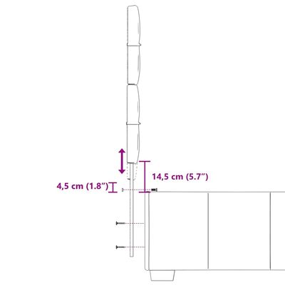 vidaXL Posteľný rám boxspring s matracom čierny 80x200 cm látka