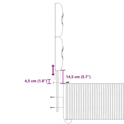 vidaXL Posteľný rám boxsping s matracom bledosivý 90x200 cm látka