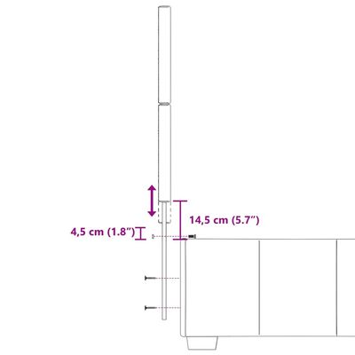 vidaXL Boxspring posteľ s matracom krémová 100x200 cm látka