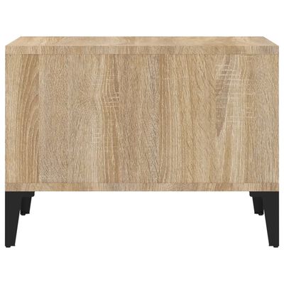 vidaXL Konferenčný stolík dub sonoma 60x50x36,5 cm spracované drevo