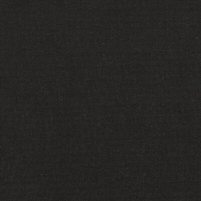 vidaXL Podnožka čierna 45x29,5x35 cm látková