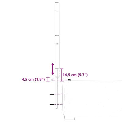 vidaXL Posteľný rám boxspring s matracom tmavosivý 90x190 cm zamat