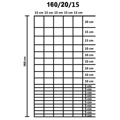 vidaXL Záhradný plot pozinkovaná oceľ 50x1,6 m strieborný