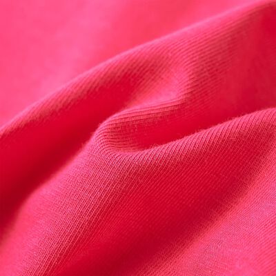Detské tričko žiarivo ružové 140