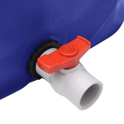 vidaXL Nádrž na vodu s kohútikom skladacia 360 l PVC