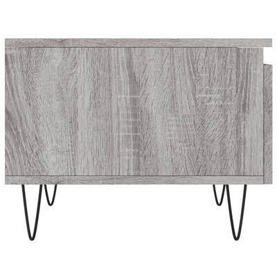 vidaXL Konferenčný stolík sivý sonoma 50x46x35 cm kompozitné drevo