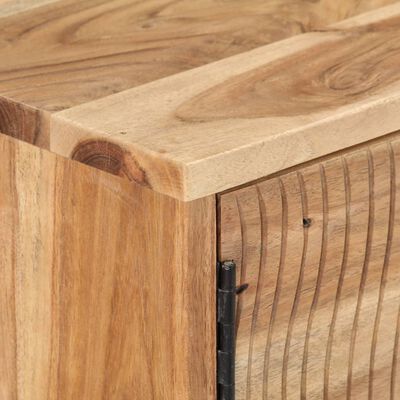 vidaXL Komoda 115x35x75 cm masívne akáciové drevo
