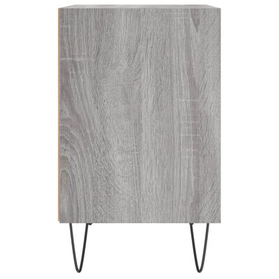 vidaXL Nočné skrinky 2 ks sivá sonoma 40x30x50 cm kompozitné drevo