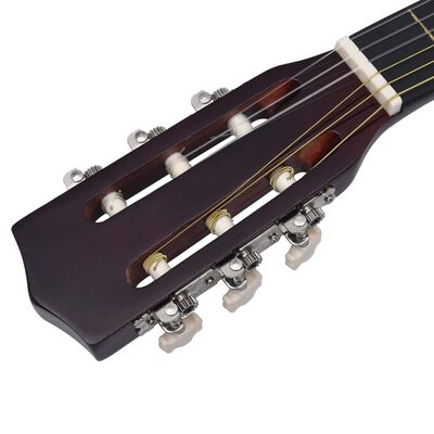 vidaXL 8-dielna klasická gitarová sada pre začiatočníkov 3/4 36"