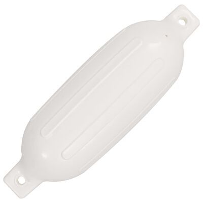 vidaXL Lodné odrazníky 4 ks, biele 58,5x16,5 cm, PVC