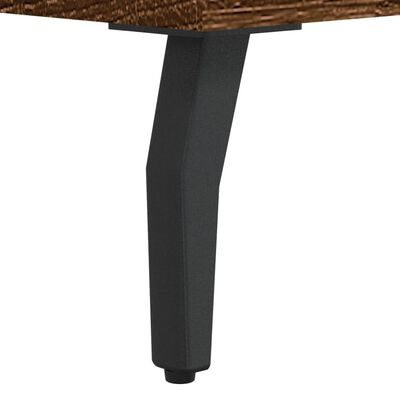 vidaXL Konferenčné stolíky 2 ks hnedý dub 50x50x40 cm kompozitné drevo