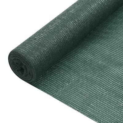 vidaXL Tieniaca sieť zelená 2x10 m HDPE 75 g/m²