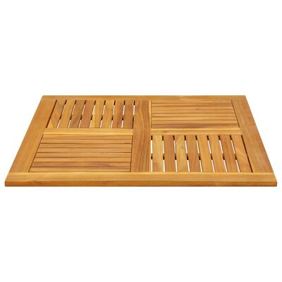 vidaXL Stolová doska 90x90x2,2 cm štvorec masívna akácia