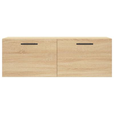 vidaXL Nástenná skrinka dub sonoma 100x36,5x35 cm kompozitné drevo