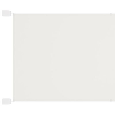 vidaXL Vertikálna markíza biela 180x1200 cm oxfordská látka