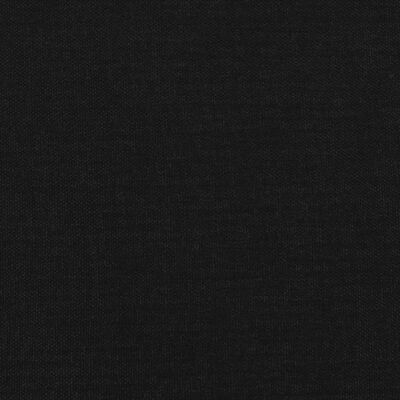 vidaXL Čelo postele so záhybmi čierne 103x16x78/88 cm látka
