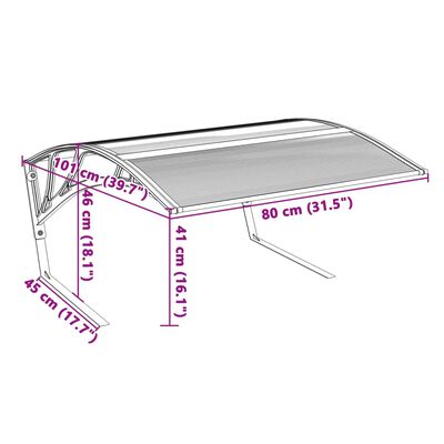 vidaXL Garáž pre robotickú kosačku čierna 80x101x46 cm