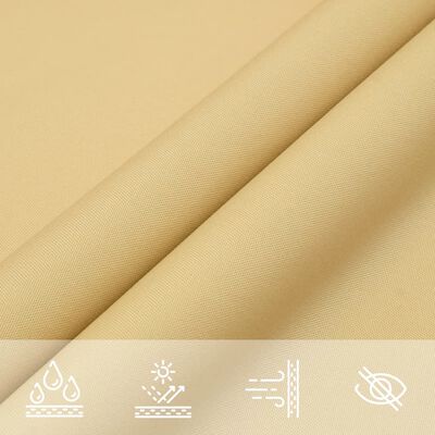 vidaXL Tienidlo pieskové 5x3,5 m 100% polyester oxford