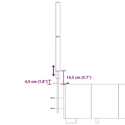 vidaXL Boxspring posteľ s matracom čierny 120x200 cm látka