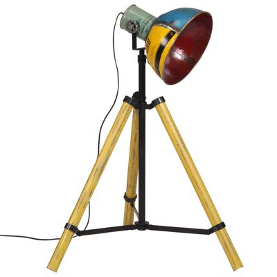 vidaXL Podlahová lampa 25 W viacfarebná 75x75x90-150 cm E27