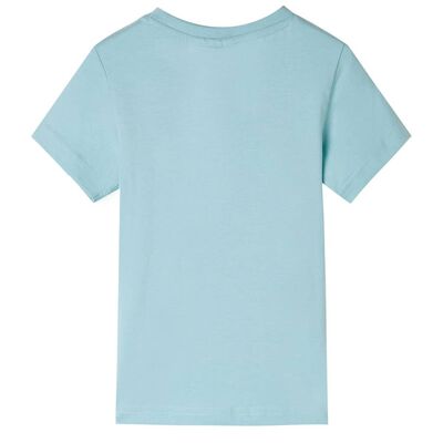 Detské tričko svetlé aqua 116