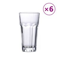 vidaXL Pivné poháre 6 ks 310 ml