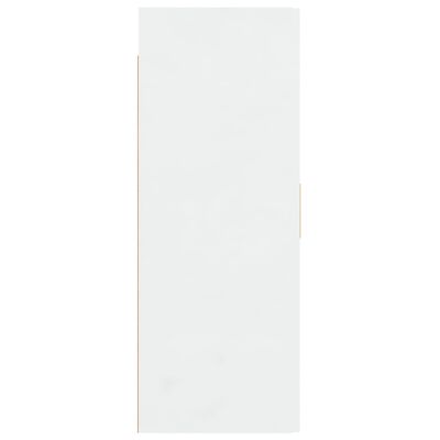 vidaXL Závesná nástenná skrinka biela 69,5x34x90 cm