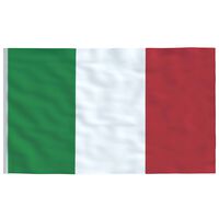 vidaXL Vlajka Taliansko 90x150 cm