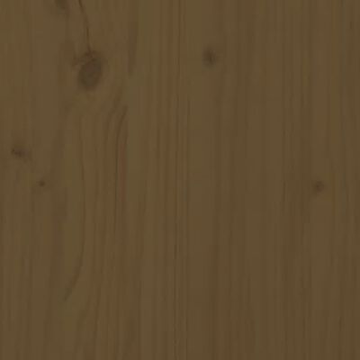 vidaXL Vysoká skrinka medovo-hnedá 83x41,5x100 cm borovicový masív
