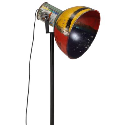 vidaXL Podlahová lampa 25 W viacfarebná 61x61x90/150 cm E27