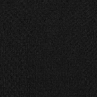 vidaXL Čelo postele s LED čierne 180x5x78/88 cm látka