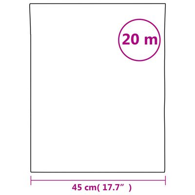 vidaXL Okenná fólia matná dizajn s pruhmi 45x2000 cm PVC