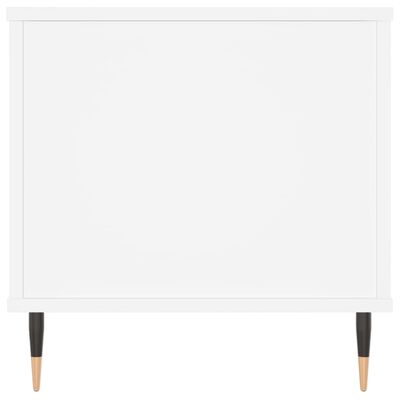 vidaXL Konferenčný stolík biely 90x44,5x45 cm spracované drevo