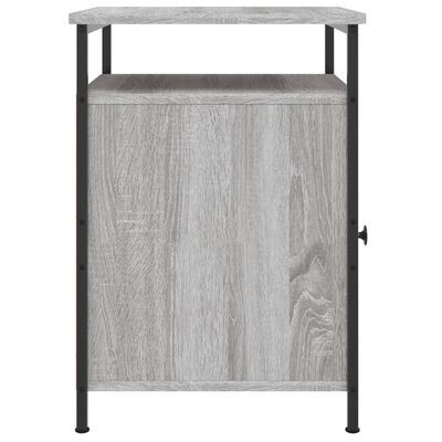 vidaXL Nočné stolíky 2 ks sivé sonoma 40x42x60 cm kompozitné drevo