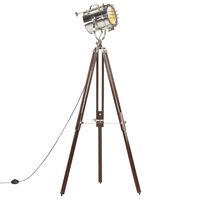 vidaXL Lampa na statíve, mangový masív 180 cm