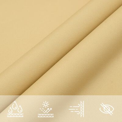 vidaXL Tienidlo pieskové 3x4x4 m 100% polyester oxfordská látka