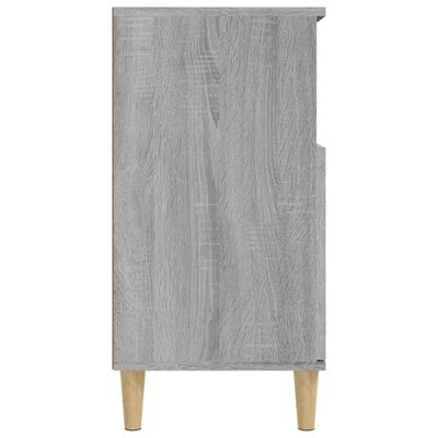 vidaXL Komoda sivý dub sonoma 60x35x70 cm spracované drevo