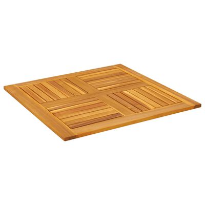 vidaXL Stolová doska 80x80x2,2 cm štvorec masívna akácia