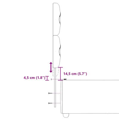 vidaXL Posteľný rám boxsping s matracom tmavosivý 80x200 cm látka