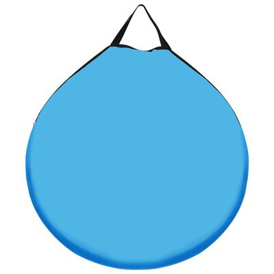 vidaXL Samorozkladací sprchový stan, modrý