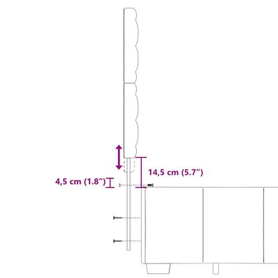 vidaXL Posteľný rám boxsping s matracom bledosivý 200x200 cm látka