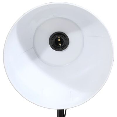 vidaXL Podlahová lampa 25 W biela 75x75x90-150 cm E27