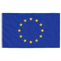 vidaXL Vlajka Európa 90x150 cm