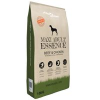 vidaXL Prémiové psie krmivo Maxi Adult Essence Beef & Chicken 15 kg