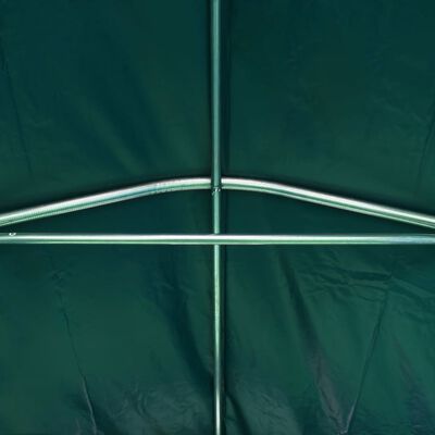 vidaXL Garážový stan zelený 2,4x2,4 m PVC