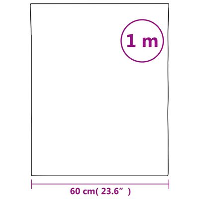 vidaXL Zrkadlové fólie 2 ks samolepiace 60x100 cm PET