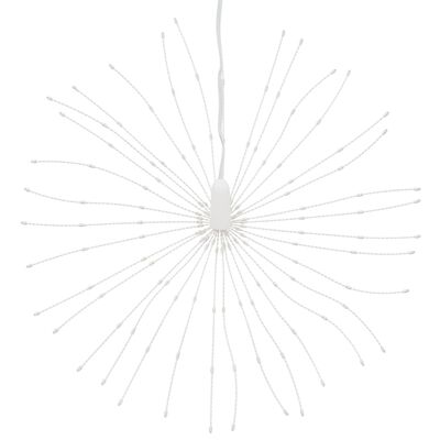 vidaXL Vianočná svietiaca hviezda 140 LED 4 ks teplé biele 17 cm