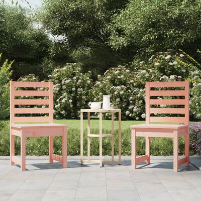 vidaXL Záhradné stoličky 2 ks 50x48x91,5 cm masívne drevo Douglas