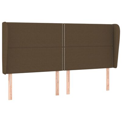 vidaXL Boxspring posteľ s matracom tmavohnedá 200x200 cm látka